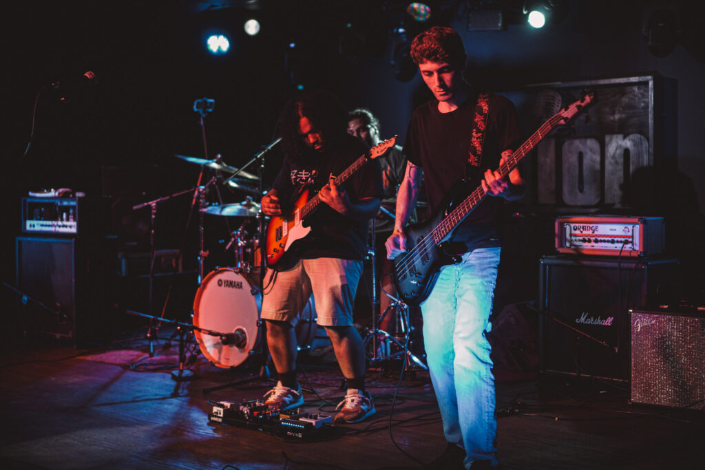 Butchering Cassidy a Post-Hardcore rock band onstage at Union Fire House