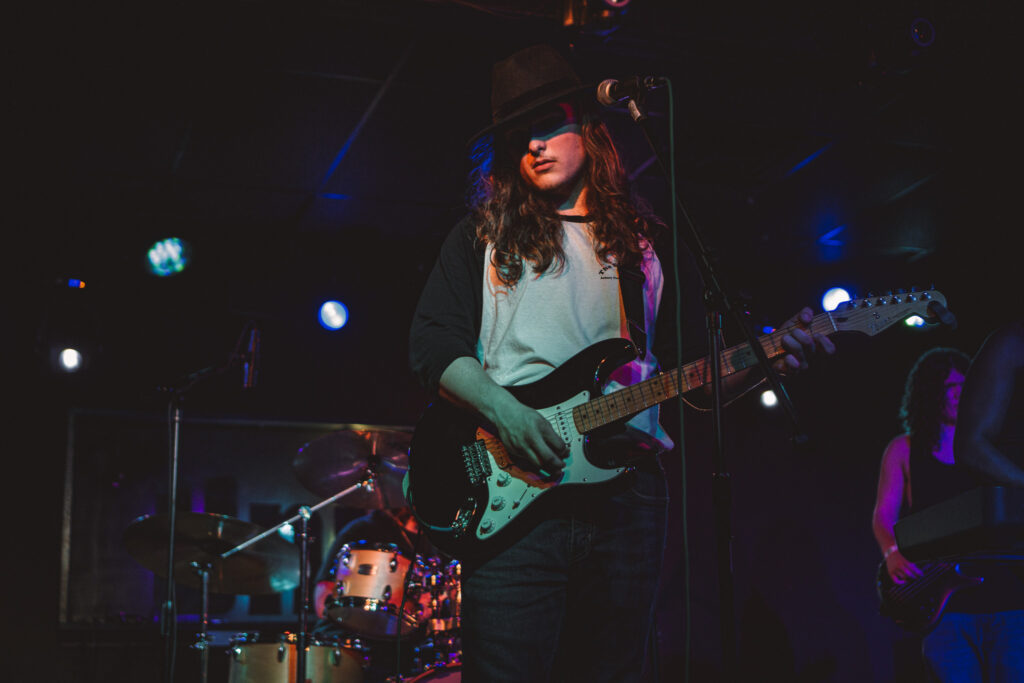 Ray Sheehan a Rock Artist onstage at Union Fire House